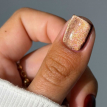 Гель-лак Dark gel polish Cat Eye 33 кришталеве котяче око кон'ячний, 6 мл