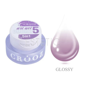 Гель краска для омбре Crooz Art gel 5в1 gel ombre №05  градиент, 3 мл