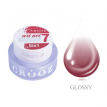 Гель краска для омбре Crooz Art gel 5в1 ombre №07 малиново-розовый градиет, 3 мл