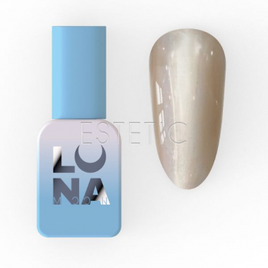 Гель-лак LUNA Color №208 Cat Eye кошачий глаз серебристо-бежевый, 8 мл