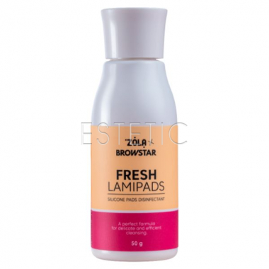 Дезинфицирующее средство для силиконовых валиков ZOLA x Browstar Fresh Lamipads, 50 г
