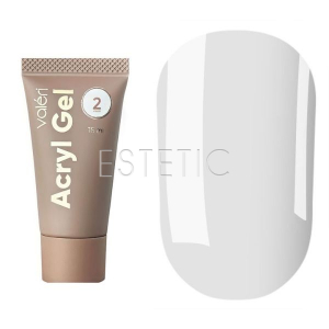 Акригель Valeri Acryl Gel №02 прозрачный, 15 мл