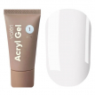 Акригель Valeri Acryl Gel №01 молочный, 30 мл