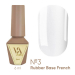 Фото 1 - База Valeri French Base №3 Shimmer молочно-белая с золотистым шиммером,6 мл