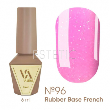 База Valeri French Base № 96 Fairy tale холодный розовый с розовым шиммером, 6 мл