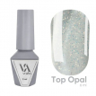 Топ для ногтей Valeri Top Opal прозрачный с эффектом опал, 6 мл