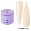 Гель для ногтей DNKa Builder Gel #0044 Basic светлый бежево-песочный, 15 мл