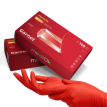 Перчатки нитриловые MediOk GARNET 3,5 г/м, красные,XS, ПАЧКА