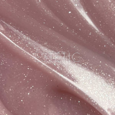 Гель для ногтей Touch Builder gel Shine Mix 3 нежно-розовый нюд с шиммером, 15 мл