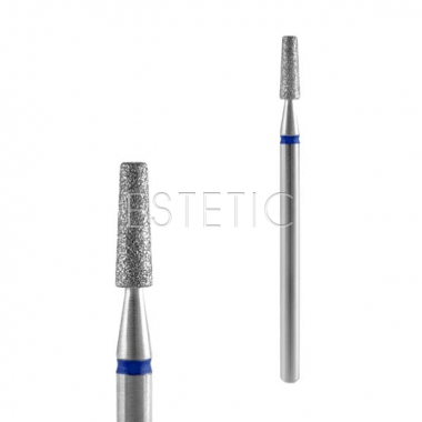 Фреза алмазная Конус усеченный синий BLUE 2,5x8 мм 172.524.025 IQ nails