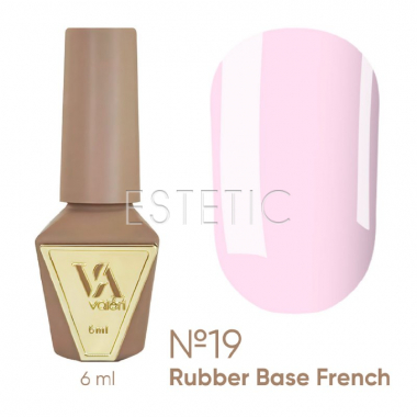 База Valeri French Base №19 Cover нежно-розовый зефирный, 6 мл