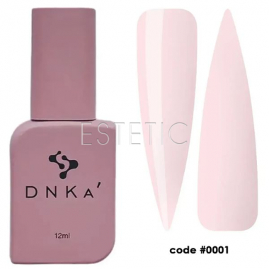 Жидкий гель DNKa Fast Gel #0001 Euterpe молочно-розовый, 12 мл