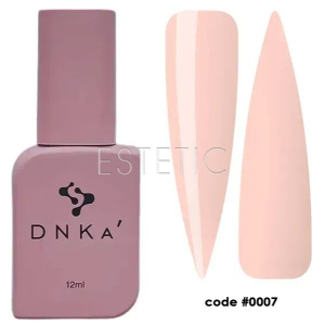 Рідкий гель DNKa Fast Gel #0007 Polyhymnia тілесний бежево-рожевий, 12 мл