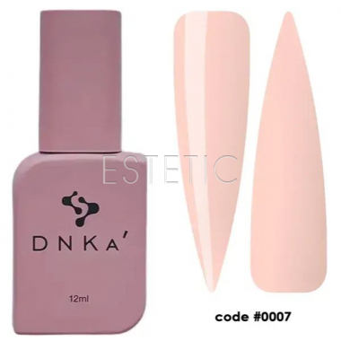 Жидкий гель DNKa Fast Gel #0007 Polyhymnia телесный бежево-розовый, 12 мл