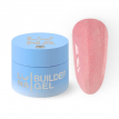 Гель для нарощування Luna Shimmer Gel №4 пастельний рожевий з легким шиммером, 15 мл