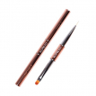 Пензлик для нігтів Komilfo Rose gold Double Gel oval 6 (Nylon)/Liner 9 (Nylon)