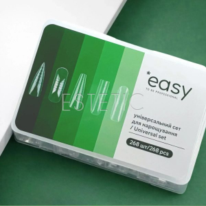 Верхние формы для наращивания ногтей EASY стиль 06, універсальний сет, 268  шт