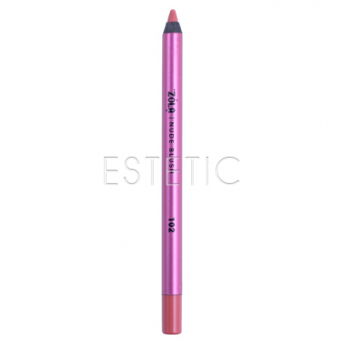 Олівець для губ гелевий ZOLA 102 Nude Blush