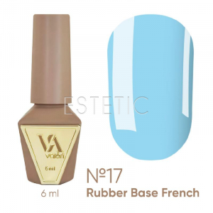 База Valeri French Base №17 Cover пастельный голубой, 6 мл