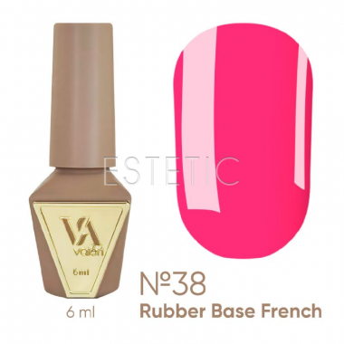 База Valeri French Base №38 Neonнеоновый розово-малиновый , 6 мл