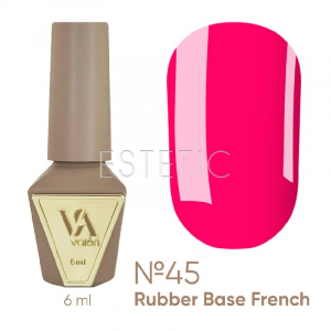 База Valeri French Base № 45 Neon неоновая фуксия, 6 мл