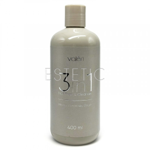 Обезжириватель для ногтей Valeri 3в1 Nail Prep & Cleanser, 400 мл