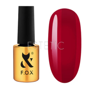 Гель-лак F.O.X Lipstick Collection 007 Sangria светлый винный, 7 мл