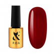 Гель-лак F.O.X Lipstick Collection 008 Lost Cherry глубокий красно-вишневый, 7 мл