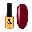 Гель-лак F.O.X Lipstick Collection 009 Velvet Berry бордово-коричневый, 7 мл