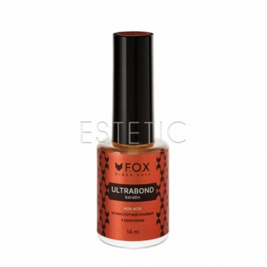 Праймер бескислотный F.O.X Ultrabond Keratin non-acid с кератином, 14 мл