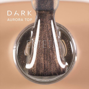 Топ для гель-лаку DARK Aurora Top з шиммером, 10 мл