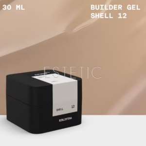Моделирующий гель Biblioteka Builder Gel № 12 Shell ракушка кремовый, 30 мл