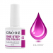 Фото 1 - Однофазный гель-лак Crooz One Step Gel Polish 013 фиолетово-розовый фуксия, 8 мл, 3в1 для педикюра