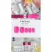 Фото 2 - Однофазный гель-лак Crooz One Step Gel Polish 015 неоновый малиново-розовый, 8 мл, 3в1 для педикюра