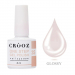 Фото 1 - Однофазный гель-лак Crooz One Step Gel Polish 025 пудровый лиловый нюд, 8 мл 3в1 для педикюра