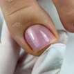 Однофазный гель-лак Touch One Step Gel Polish 15 розово-лиловый с шиммером, 7 мл