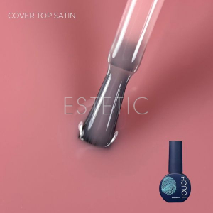 Камуфлирующий топ для гель-лака Touch Top Cover Satin пудровый розовый, 7 мл