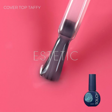 Камуфлюючий топ для гель-лаку Touch Top Cover Taffy рожева карамель, 7 мл