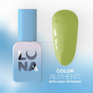 Гель-лак Luna Authenti color пастельный салатовый, 8 мл