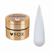 Гель-фарба для омбре,градієнту F.O.X Ombre Gel Paint 001 біла, 5 мл