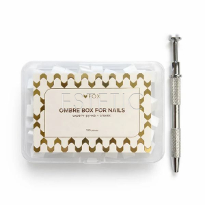 Набор для омбре, градиента F.O.X Ombre Box (100 спонжиков + скретч ручка)