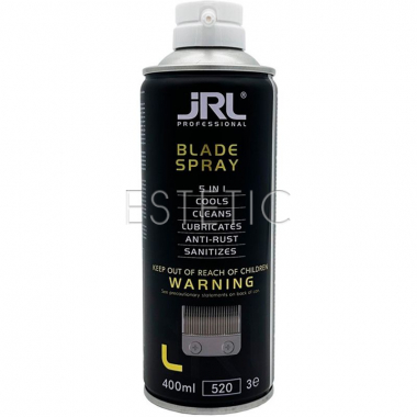 Спрей по уходу за парикмахерскими инструментами JRL 5в1 Blade Spray, 400 мл, BS2401