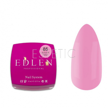 Гель для наращивания Edlen Builder gel №85 Little bows розовый пастельный,15 мл