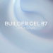 Фото 2 - Гель для наращивания Edlen Builder gel №87 Little bows пастельный голубой,30 мл
