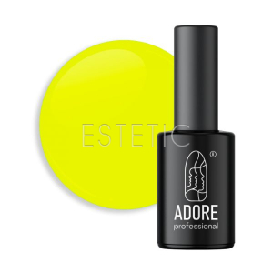 Гель-лак Adore Gel Polish Nn-04 fluo, лимонний неоновий, 8 мл