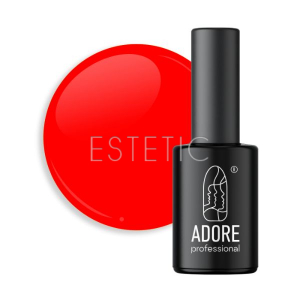 Гель-лак Adore Gel Polish Nn-07 sos, неоновий червоний, 8 мл
