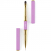 Фото 2 - Подвійний пензлик для гелю та дизайну Heart Touch PRO Duo №6 Oval+Liner 10 мм
