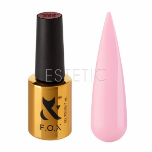 Гель-лак F.O.X Keratin Spring 2026 005 розовый, baby pink, 7 мл