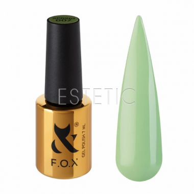Гель-лак F.O.X Keratin Spring 2026 007 нежная мята, 7 мл