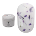 Фото 1 - Жидкий гель SAGA Liquid Floral Gel 02 молочно-розовый с фиолетовыми сухоцветами, 15 мл